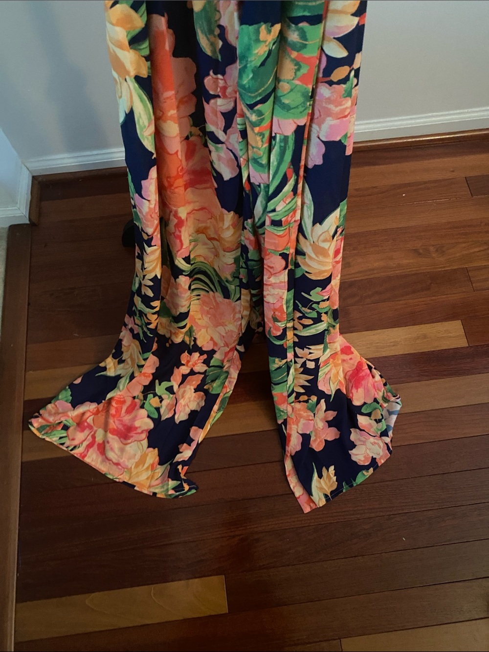 Baltic Born NWT size large tropical jumpsuit wide legs - Picture 3 of 6